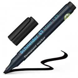 MARQUEUR PERMANENT POINTE BISEAU 133 NOIR SCHNEIDER 113301