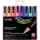 MARQUEUR POSCA PC5MX8 POINTE MOYENNE OGIVE PASTEL POCHETTE DE 8