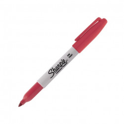 MARQUEUR SHARPIE FINE ROUGE JUPITER 2033665