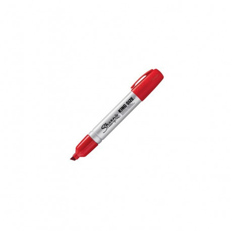 MARQUEURS SHARPIE METAL LARGE BISEAUTE ROUGE PAPERMAT