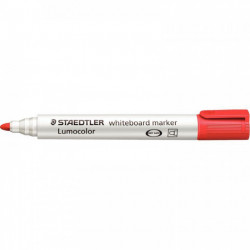 MARQUEUR TABL BLC LUMOCOLOR OGIVE ROUGE