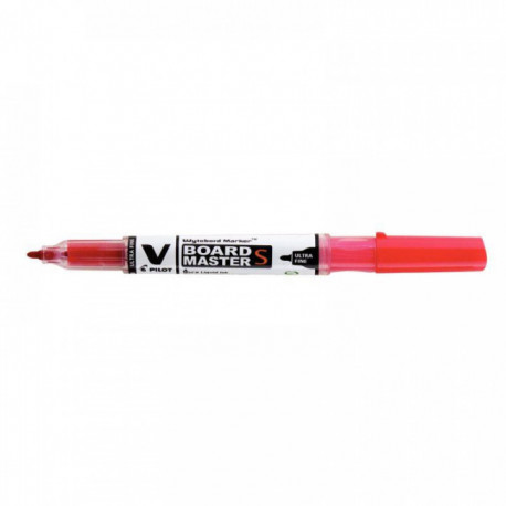 MARQUEUR TABLEAU BLANC V-BOARD MASTER POINTE OGIVE 0,8MM ROUGE