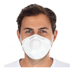 MASQUE FFP3 *BTE10*AVEC VALVE  BARETTE NASALE NORME EN149 2001+A1