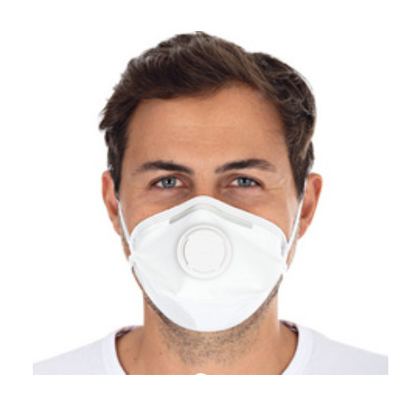 MASQUE FFP3 *BTE10*AVEC VALVE  BARETTE NASALE NORME EN149 2001+A1