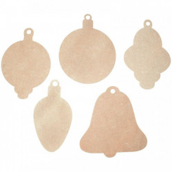 MAXI FORMES NOEL A DECORER LOT DE 50