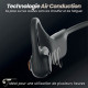 MICRO CASQUE SANS FIL BLUETOOTH À TECHNOLOGIE AIR CONDUCTION