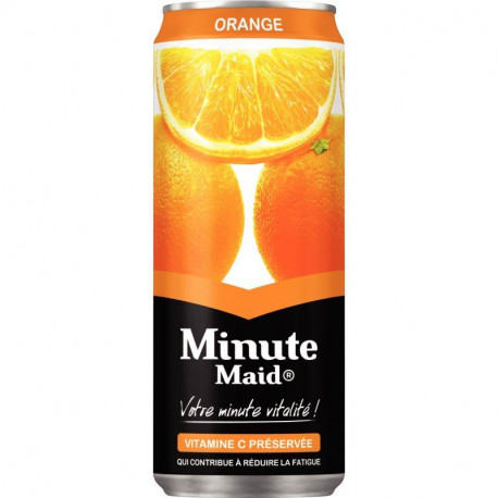 MINUTE MAID ORANGE PAQUET  24 BOÎTES 33 CL  