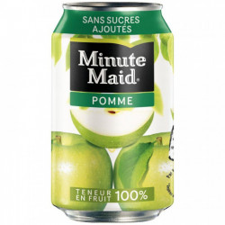 MINUTE MAID POMME PAQUET  24 BOÎTES 33 CL  