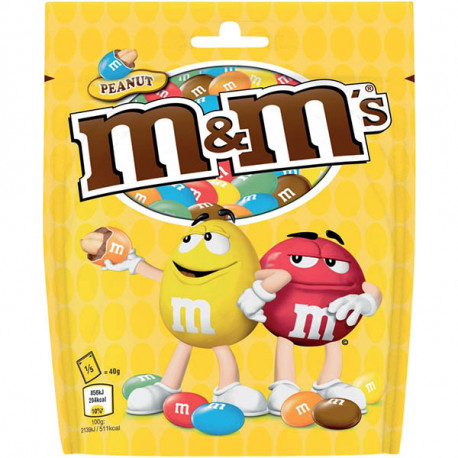 M&MS CHOCOLAT PEANUT SACHET 200G