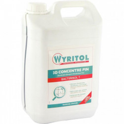 NETTOYANT DÉSINFECTANT DETERGENT DESODORISANT CONCENTRÉ MULTI-USAGE 5 LITRES SENTEUR PIN WYRITOL BIOCIDE BACTERICIDE LEVURICIDE