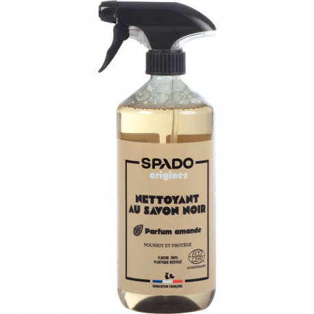 NETTOYANT SAVON NOIR SPADO ORIGINES SPRAY 750ML ECOCERT FAB France 