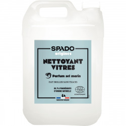 NETTOYANT VITRES SPADO GEL AU VINAIGRE ET ALCOOL DE BETTERAVE  BIDON 5L  ECOCERT FAB France 