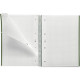 NOTEBOOK MIQUELRIUS FORMAT A4, 80 FEUILLES 90G, QUADRILLÉ 5X5, COUVERTURE CARTON RIGIDE VERT