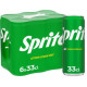 PACK 6 CANETTES 33CL SPRITE CITRON/CITRON VERT