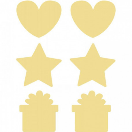 PACK DE 36 STICKERS À GRATTER, FORMAT 17 X 22 CM