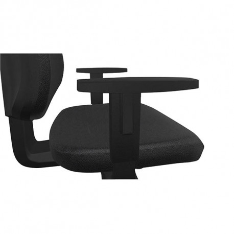 PAIRE D'ACCOUDOIRS DETROIT 2D NOIR H SUR 85MM ET PROFONDEUR AVANT ARRIERE SUR 54 MM 