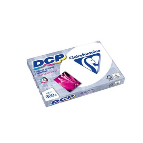 PAPIER A4 300G BLANC DCP 3801C CARTONX5 RAM125F ECOLABEL FSC COLORLOK FAB France