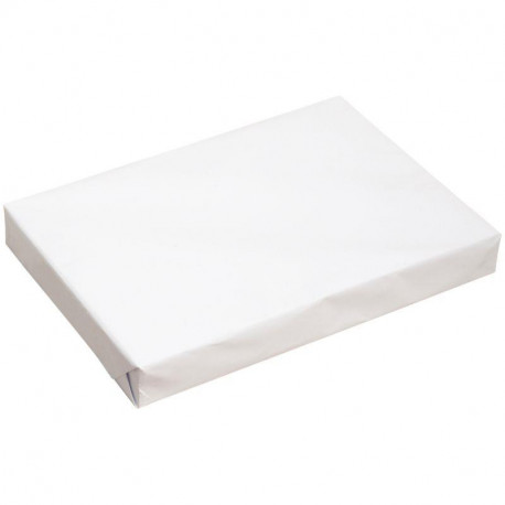 PAPIER BLANC A3 80G BLANC ÉCO RAMETTE DE 500F 100 % RECYCLABLE CIE136  DONT ECOFOLIO 0.26CTS EUROPE