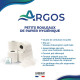 PAPIER HYGIENIQUE 2PLIS PQT 12RLX DE 200F(2400F) ARGOS FAB FRANCE ECOLABEL GAUFRE