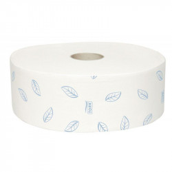 PAPIER HYGIENIQUE TOILETTE PQT6 RL DE 1800F  JUMBO TORK 110273 T1 BOBINES 360M ECOLABEL RECYCLE