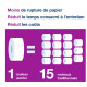 PAPIER HYGIENIQUE TOILETTE PQT6 RL DE 1800F  JUMBO TORK 110273 T1 BOBINES 360M ECOLABEL RECYCLE