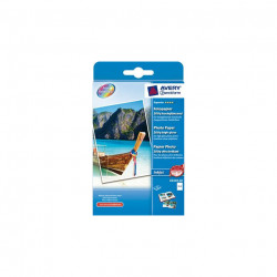 PAPIER PHOTO BRILLANT FT 10X15 - 200 G PQT60 rsM2 PR IMPR. JET D ENCRE AVER