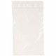PAQUET DE 1000 SACHETS À FERMETURE ZIP TRANSPARENT 50 MICRONS 80X120MM