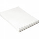 PAQUET DE 100 COUVERTURES GRAIN CUIR BRILLANT BLANC
