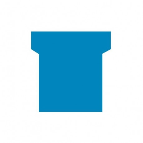 PAQUET DE 100 FICHES PLANNING INDICE 1,5  BLEU CLAIR