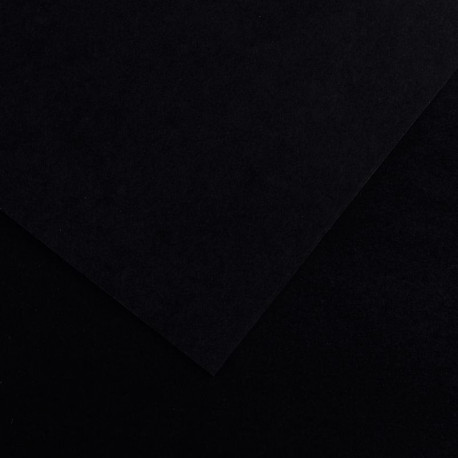 PAQUET DE 10 FEUILLES COLORLINE 50X65 CM 150 G NOIR
