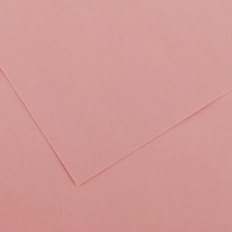 PAQUET DE 10 FEUILLES COLORLINE 50X65 CM 150 G ROSE