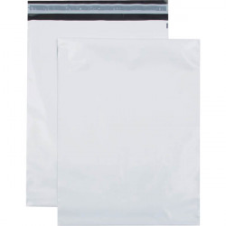PAQUET DE 10 POCHETTES POLYÉTHYLÈNE 275X365 BANDE SILICONÉE