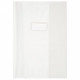 PAQUET DE 10 PROTÈGES-CAHIER ÉPAISSEUR 21/100ÈME 21X29,7CM PVC CRISTAL INCOLORE