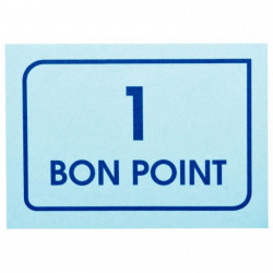 PAQUET DE 20 PLANCHES DE 50 BONS POINTS