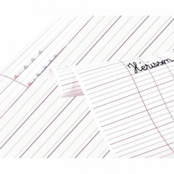 PAQUET DE 25 AFFICHES IMPRIMÉES, DOUBLE LIGNES 3 MM, 60 X 80 CM