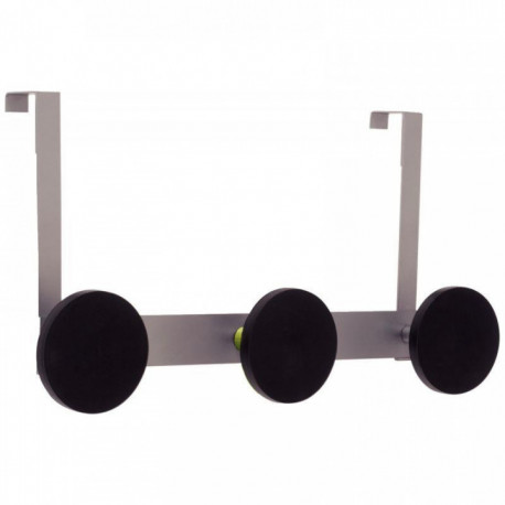 PATERES DE PORTE OU CLOISON 3 POSITIONS PMS3P e fixe sans clou ni vis directement sur la porte ou la cloison.L.43.5 x H.24 x P.1