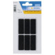 PATIN EN FEUTRE 15X45MM NOIR LOT DE 6