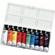 PEINTURE GOUACHE BTE10 TUBES 10 ML   EN PÂTE COULEURS ASSORTIES PEBEO SANS SOLVANT A BASE D EAU