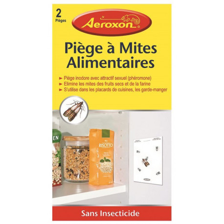 PIÈGE À MITES ALIMENTAIRES PQT DE 2