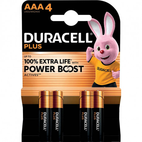 PILES 1.5V PLUS POWERBOOST BLISTER 4   AAA / LR03 / MN2400