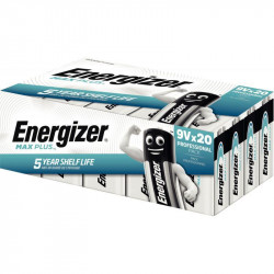 PILES 9V  LR61  PQT20  ENERGIZER MAX PLUS ALACALINE QUI DURE LE PLUS LONGTEMPS
