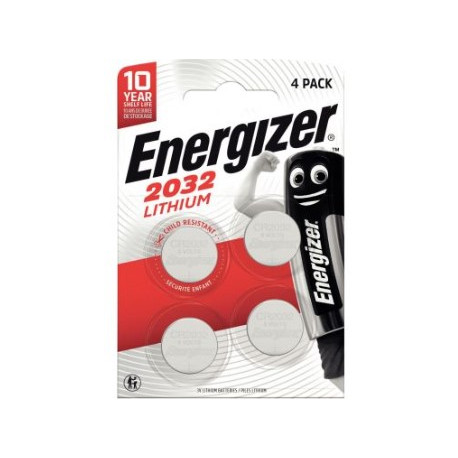PILES CR2032 *PQT4*   BOUTON ENERGIZER  7638900450361