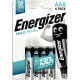 PILES LR03 AAA 1.5V LR03 PQT4 ALCALINE OPTIMUM ENERGIZER MAW PLUS