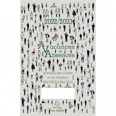 PLANNING VACANCES & ABSENCES MAI À MAI 2024/2025