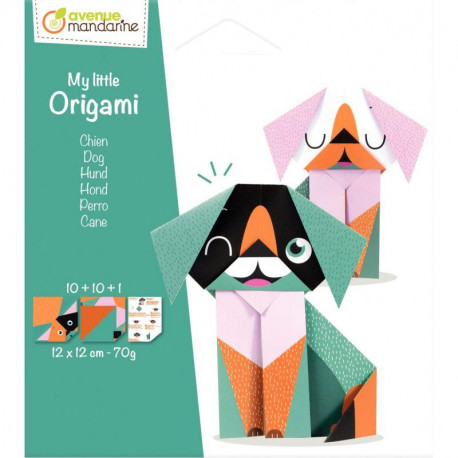 POCH 21F ORIGAMI LITTLE CHIEN