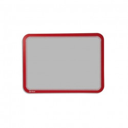 POCHETTE-CADRE D'AFFICHAGE DOS ADH. REPOSIT. A4 ROUGE  x2 194953