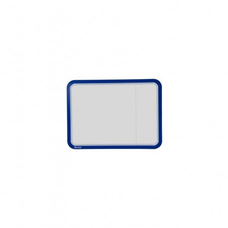 POCHETTE-CADRE D'AFFICHAGE DOS MAGNETIQUE A4 BLEU x2 TARIFOLD 194901