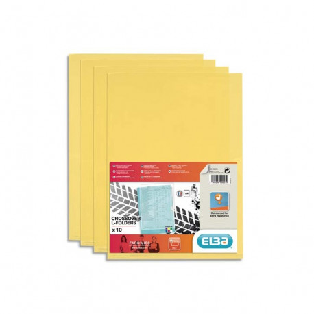 POCHETTES COIN FARLISS 20/100E JAUNE SACHET 10  REF223031 ELBA 100206695