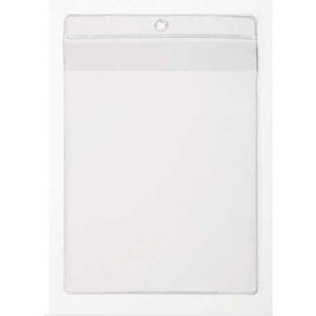 POCHETTES DE PRESENTATION A4 AVEC TROU DE SUSPENSION SACHET X10