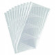 POCHETTES PERFOREES CARTE VISITES FORMAT:14,5 x 25,5 CM  PQT 10 DURABLE 2387-19